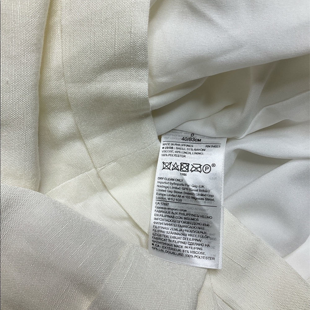 Banana Republic Linen blend romper size 0 - Picture 5 of 8